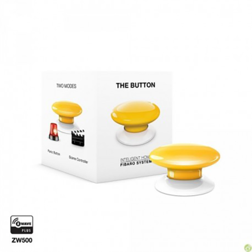 Fibaro Buton Sarı | Akıllı Ev