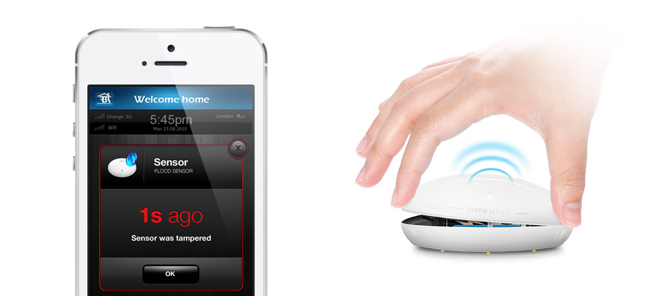 Fibaro Su Basma Sensörü Kapak Açılma Uyarısı
