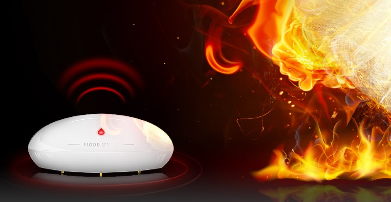 Fibaro Su Basma Sensörü Yangın Uyarısı