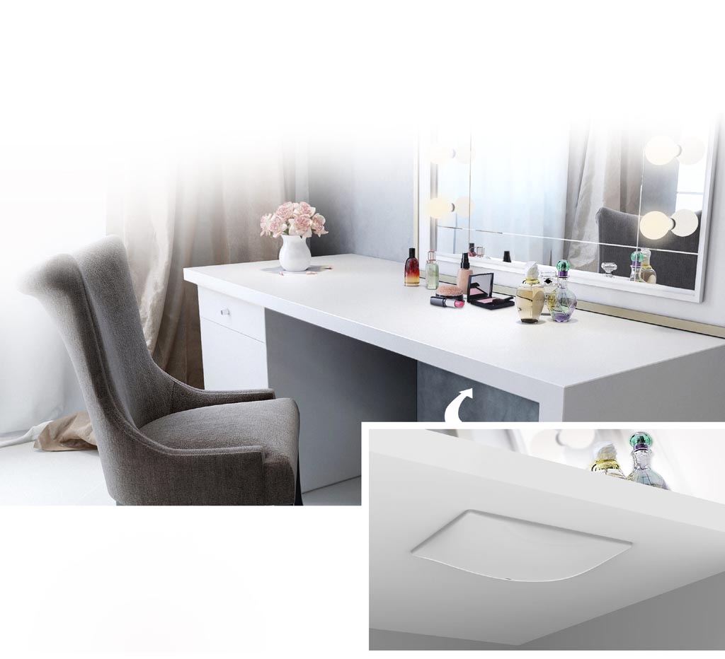 Fibaro Swipe Gizli Bölmede Kullanın