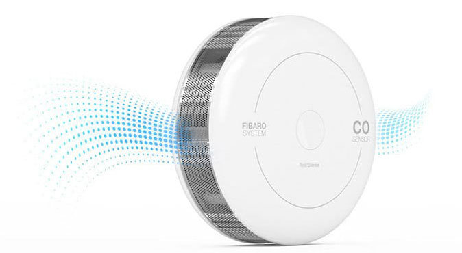 Fibaro Karbonmonoksit CO Sensörü Tek Cihaz Birçok Özellik