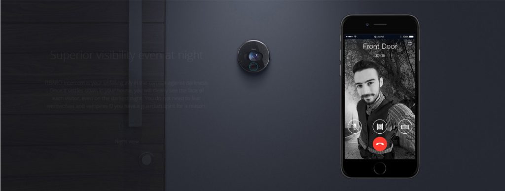 Fibaro İnterkom Gece Görüşü