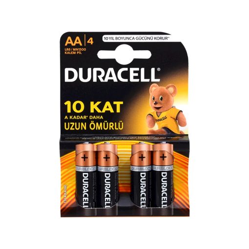 Duracell AA Alkalin Kalem Pil K4